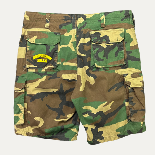 Raspberry Hills Vintage Camo Cargo Short