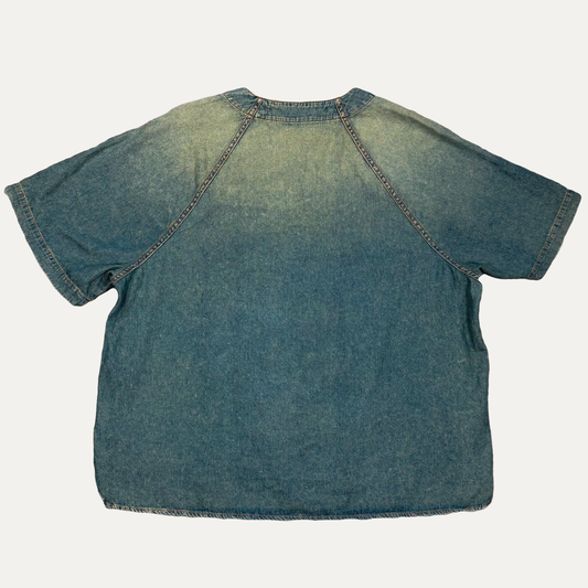 Rhude Baseball Denim Shirt
