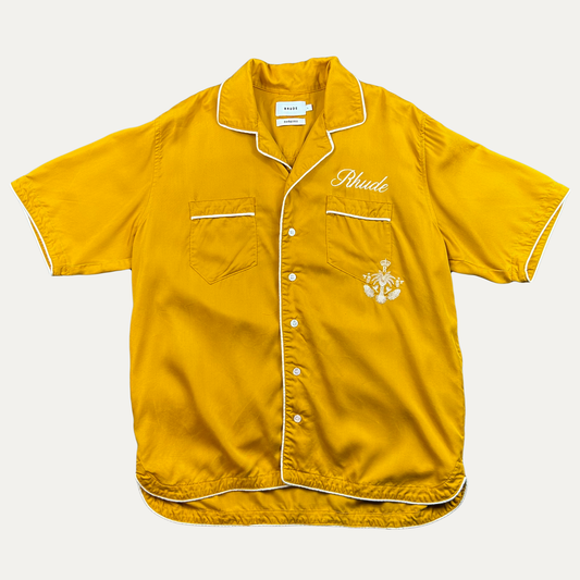 Rhude PJ Short Sleeve Button Up Shirt