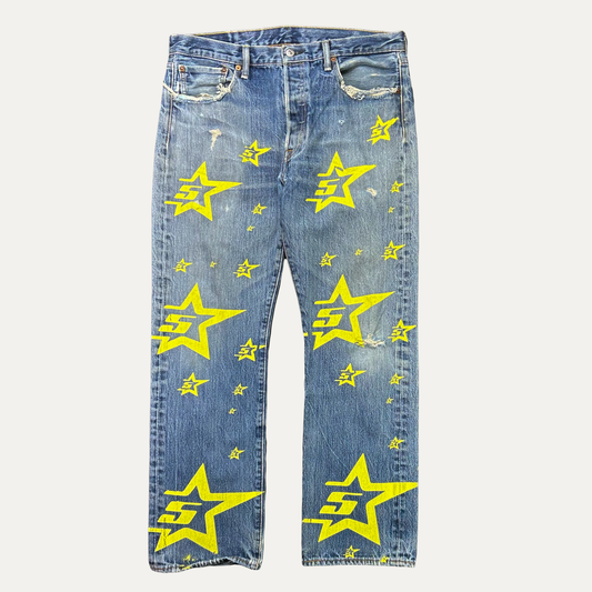 Sp5der 5Star Vintage 501 Denim Jean