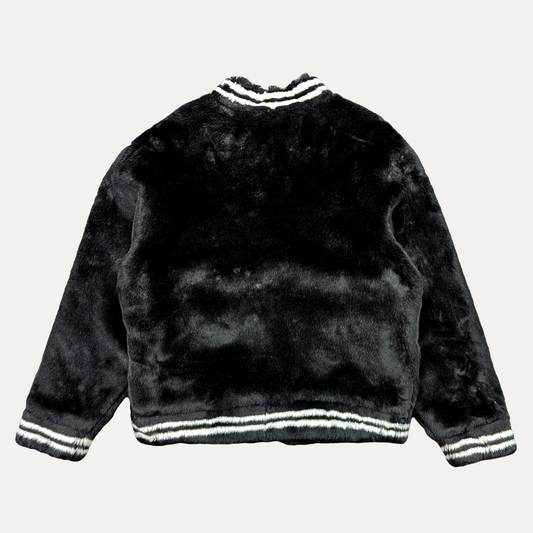 Supreme Faux Fur Varsity Jacket