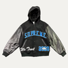 Supreme King Hooded Varsity Jacket