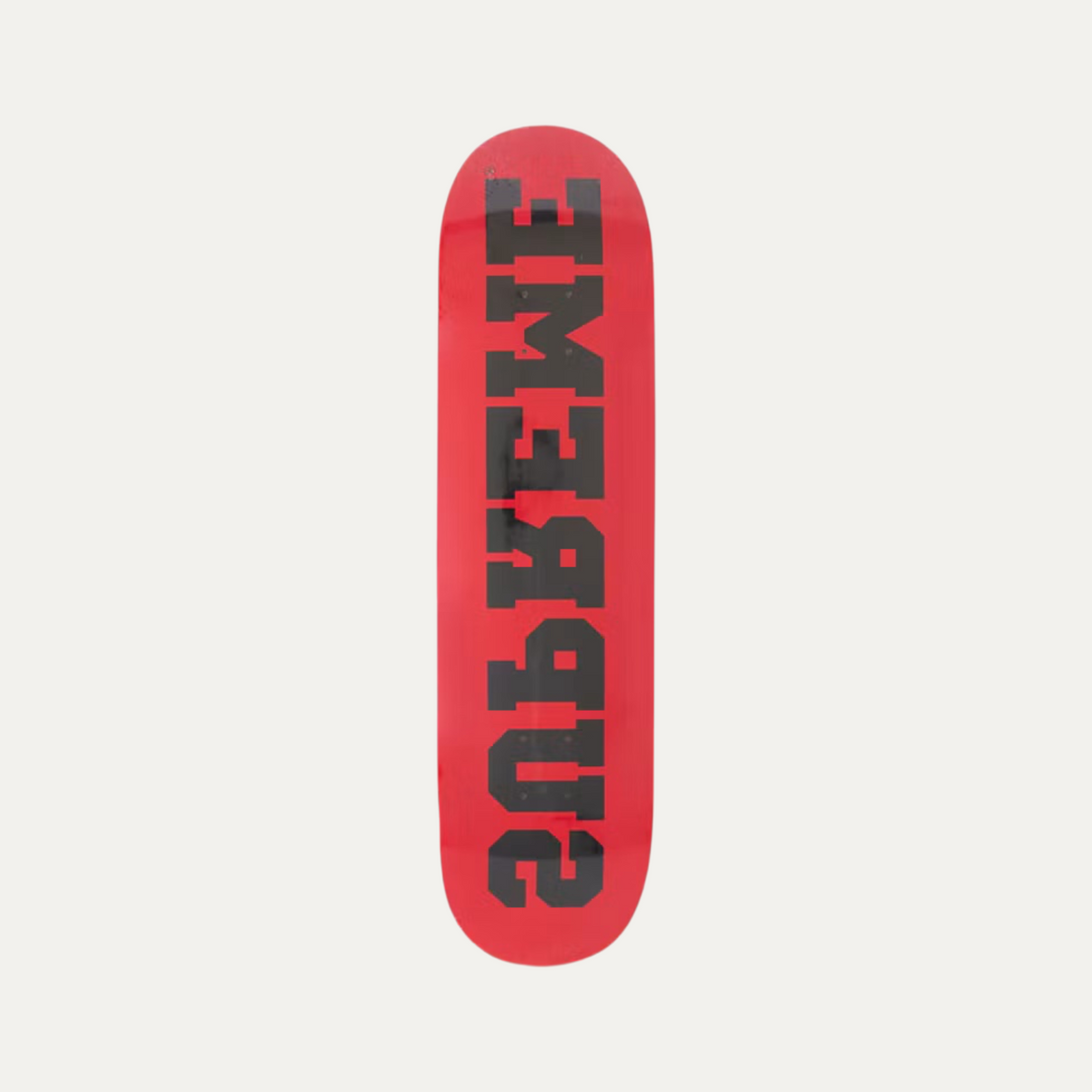 Supreme Reverse Logo Skateboard
