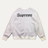 Supreme Snow White Crewneck Sweatshirt