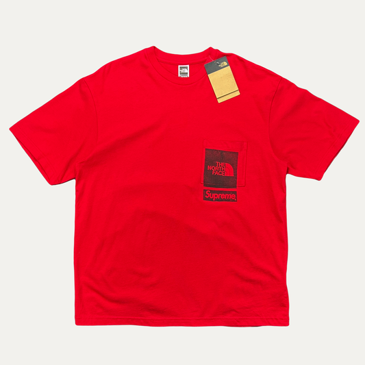 Supreme X The North Face Pocket Logo T-Shirt