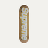 Supreme Gold Bling Skateboard