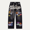 Vale Forever 1980's Black Painters Pants
