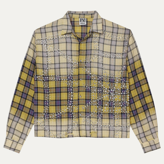 Vale Forever Lemonhead Rhinestone Flannel