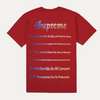 Supreme Grim Reaper T-Shirt Red