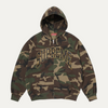 Supreme Cracked Raglan Camo Hoodie