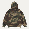 Supreme Cracked Raglan Camo Hoodie