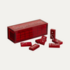 Supreme Red Dominos Set