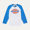 Supreme Dickies Raglan L/S Top Blue