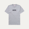 Supreme Futura Box Logo Tee Heather Grey