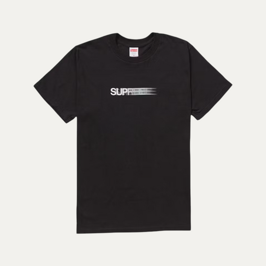 Supreme Motion Logo Tee Black