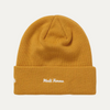 Supreme New Era Box Logo Beanie Light Mustard