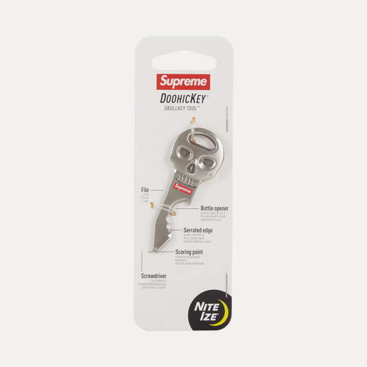 Supreme Nite Ize Skull Key Tool Silver