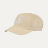 Supreme Pigment Coated S Logo 6-Panel Light Tan