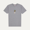 Supreme Prayer Card Box Logo Tee Heather Grey