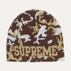 Supreme Reversible Camo Beanie Brown