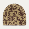 Supreme Reversible Camo Beanie Brown