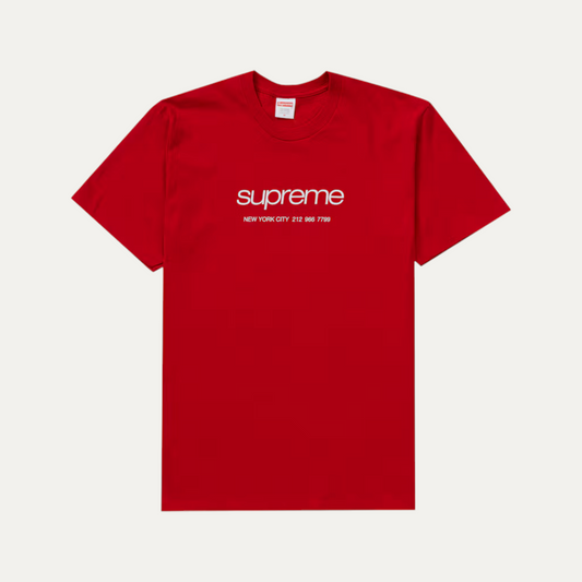 Supreme Shop Tee Red