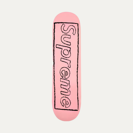 Supreme X KAWS Pink Skateboard