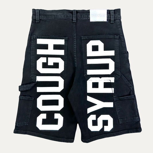 Awful Lotta Cough Syrup Denim Shorts