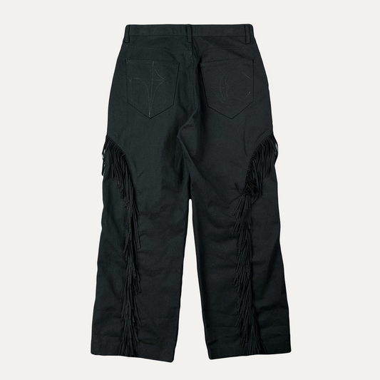 Thug Club Castle Cowboy Fringed Trousers