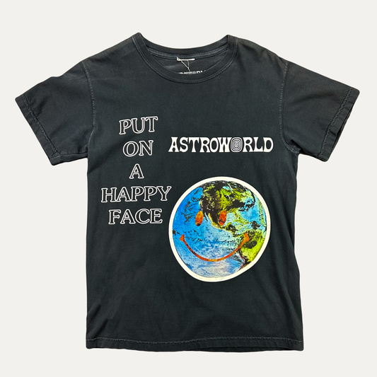 Travis Scott Astroworld Happy Face T-Shirt