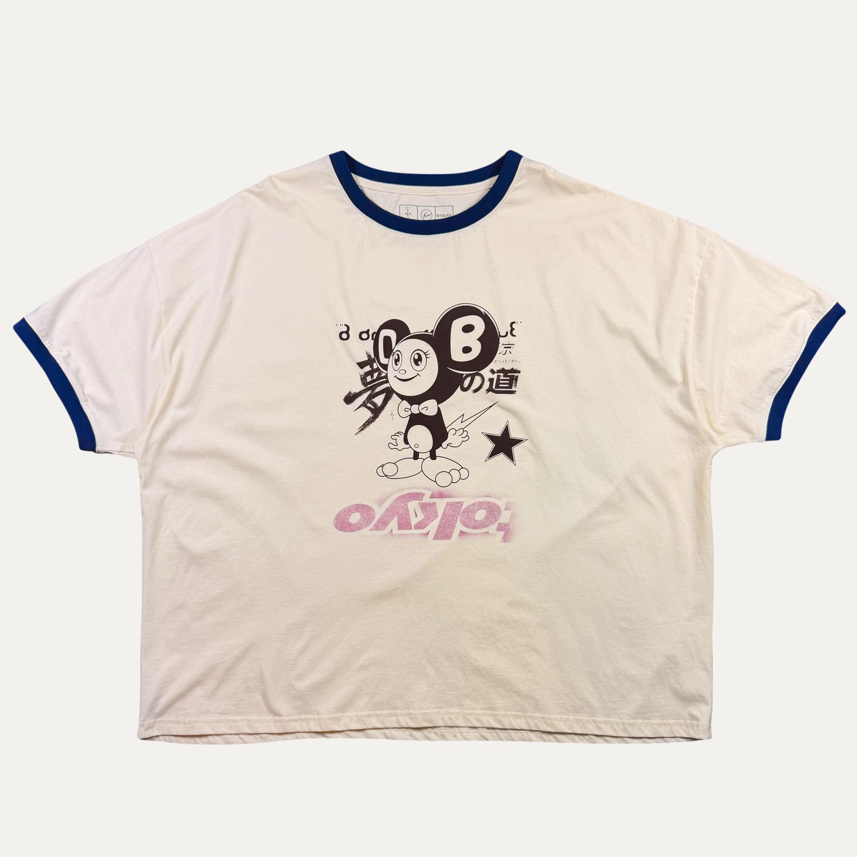 Travis Scott X Fragment X Takashi Murakami Ringer T-Shirt – All in One