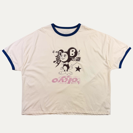 Travis Scott X Fragment X Takashi Murakami Ringer T-Shirt