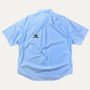 Undercover Embroidered Poplin Button Up Shirt