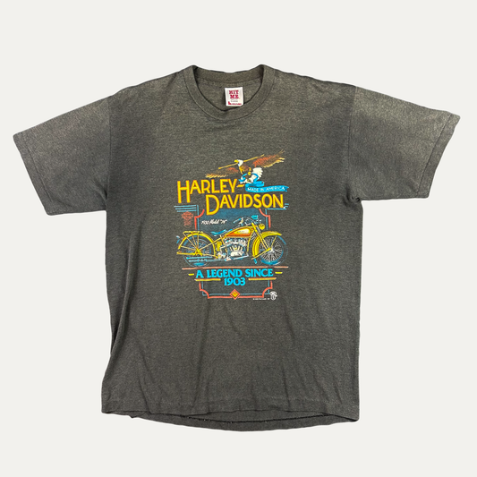 Vintage 1985 3D Emblem Harley Davidson T-Shirt