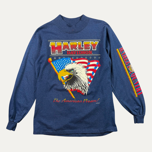 Vintage 90s Harley Davidson Long Sleeve T-Shirt