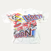 Vintage 90s Brett Hearn Nascar AOP T-Shirt