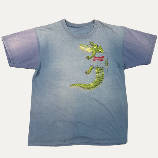 Vintage 90s Budweiser Alligator T-Shirt