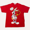 Vintage 90s Bugs Bunny Tennis T-Shirt