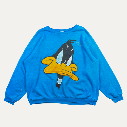 Vintage 90s Daffy Duck Crewneck Sweatshirt
