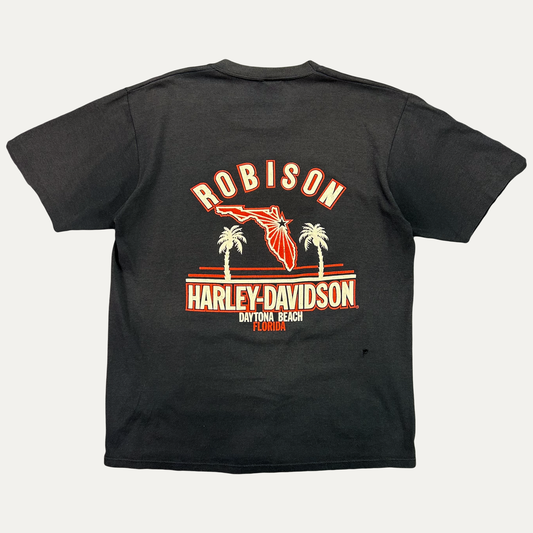 Vintage 80s Daytona Beach Harley Davidson T-Shirt