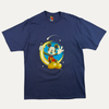 Vintage 90s Mickey Mouse Sitting On The Moon T-Shirt