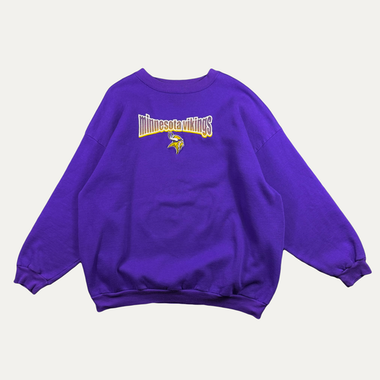 Vintage 90s Minnesota Viking Crewneck Sweatshirt