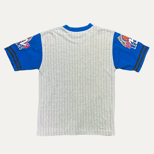 Vintage 90s Orlando Magic 2 Tone Striped Slam Dunk T-Shirt