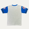 Vintage 90s Orlando Magic 2 Tone Striped Slam Dunk T-Shirt