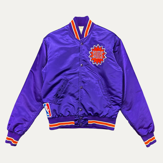 Vintage 90's Phoenix Suns Satin Bomber Jacket