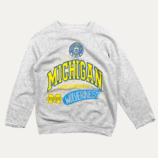 Vintage 90s University Of Michigan Crewneck Sweatshirt