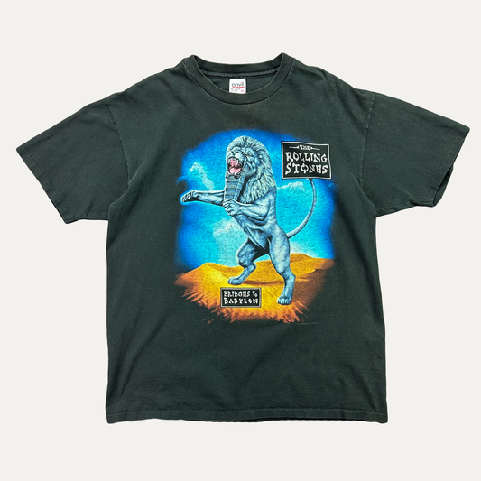 Vintage 1997 The Rolling Stones Bridges To Babylon T-Shirt