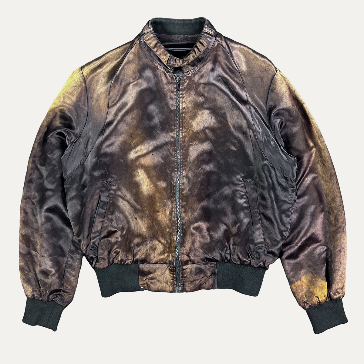 Las Vegas Poker Vintage Bomber Jacket