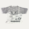 Vintage 90s Oakland Raiders AOP T-Shirt