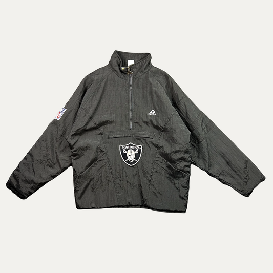 Vintage 90s Apex One Raiders Pullover Jacket